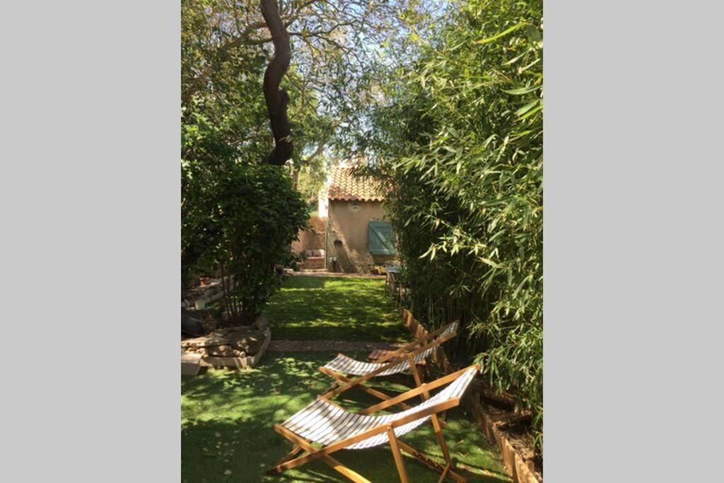 La Cassirene - Maisonnette Centre Cassis - Jardin Экстерьер фото